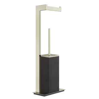 Стойка комбинированная Gessi INVERSO 20934#720 цвет-черный/NICKEL PVD