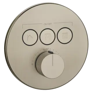 Термостат Gessi HI-FI COMFORT 38716#149 цвет-FINOX BRUSHED NICKEL