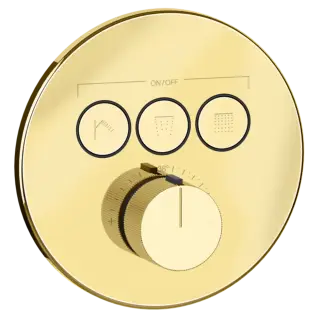 Термостат Gessi HI-FI COMFORT 38716#246 цвет-золото PVD