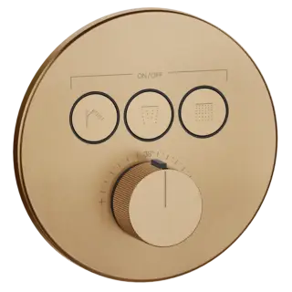 Термостат Gessi HI-FI COMFORT 38716#726 цвет-Warm Bronze Brushed PVD