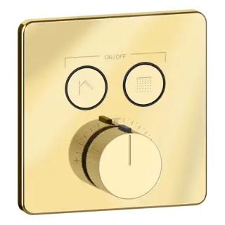 Термостат Gessi HI-FI COMFORT 38718#246 цвет-золото PVD