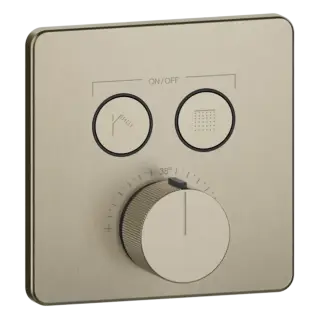 Термостат Gessi HI-FI COMFORT 38718#149 цвет-FINOX BRUSHED NICKEL