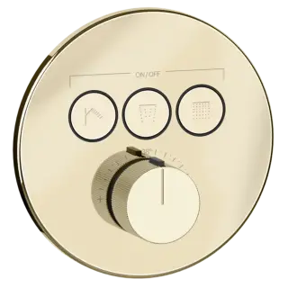 Термостат Gessi HI-FI COMFORT 38716#710 цвет-латунь PVD