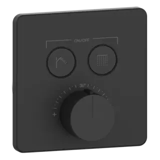 Термостат Gessi HI-FI COMFORT 38718#299 цвет-черный XL