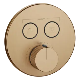 Термостат Gessi HI-FI COMFORT 38713#726 цвет-Warm Bronze Brushed PVD