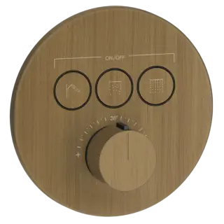 Термостат Gessi HI-FI COMFORT 38716#713 античная латунь