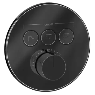 Термостат Gessi HI-FI COMFORT 38716#706 цвет-Black Metal PVD