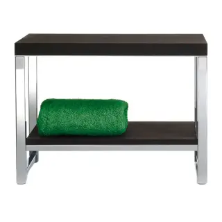 Банкетка для ванной комнаты Decor Walther WO SME 0927185 сталь полированная/ясень промасленный темный