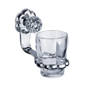 Стакан Jorger FLORALE CRYSTAL 600.00.036.000 chrome