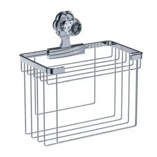 Полка-решетка Jorger FLORALE CRYSTAL 600.00.104.000 chrome