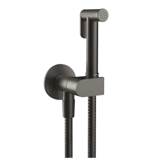 Гигиенический душ Gessi 45126#707 цвет-black metal brushed PVD