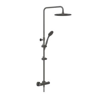 Душевая панель Gessi MINIMALISTIC SHOWER 35175#707 цвет-black metal brushed PVD