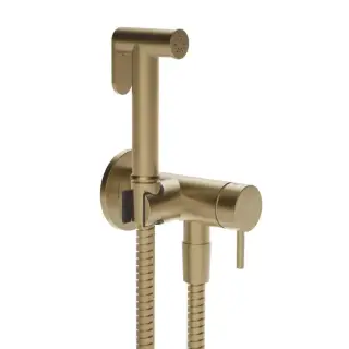 Гигиенический душ Gessi 45130#726 цвет-warm bronze brushed PVD