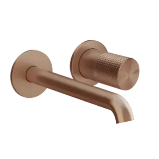 Смеситель Gessi HABITO CESELLO 70488#708 цвет-браш.медь PVD