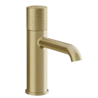 Смеситель Gessi HABITO CESELLO 70402#727 цвет-браш.латунь PVD