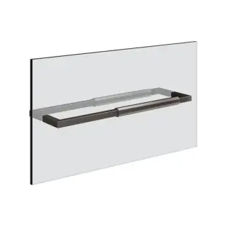 Держатель для полотенец Gessi SHOWER G UNITO 67044#707 цвет-black metal brushed PVD