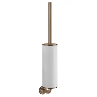 Ершик туалетный Gessi VENTI20 65419#708 цвет-белый/браш.медь PVD