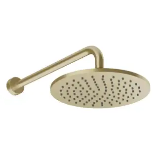 Верхний душ Gessi ORIGINI 66148#727 цвет-браш.латунь PVD