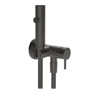 Гигиенический душ Gessi 45131#707 цвет-black metal brushed PVD