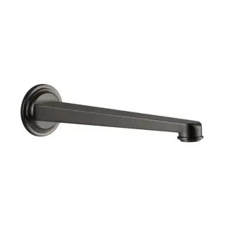 Излив Gessi VENTI20 65101#707 black metal brushed PVD