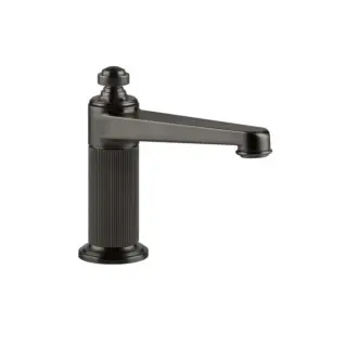 Излив Gessi VENTI20 65023#707 black metal brushed PVD