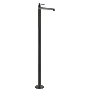 Смеситель Gessi VENTI20 65095#707 black metal brushed PVD