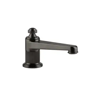 Излив Gessi VENTI20 65021#707 black metal brushed PVD