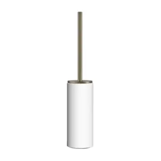 Ершик туалетный Gessi INGRANAGGIO 63743#149 белый/finox brushed nickel