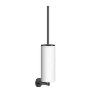 Ершик туалетный Gessi VENTAGLIO 63619#707 белый/black metal brushed PVD