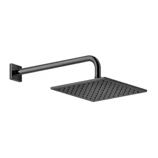 Верхний душ Gessi RILIEVO 59158#706 black metal PVD