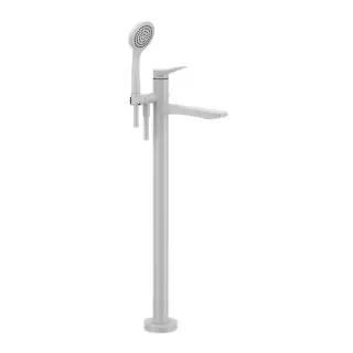 Напольный смеситель Gessi RILIEVO 59131#279 белый CN