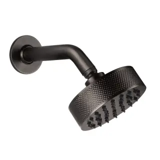 Верхний душ Gessi INCISO 58189#707 black metal brushed PVD
