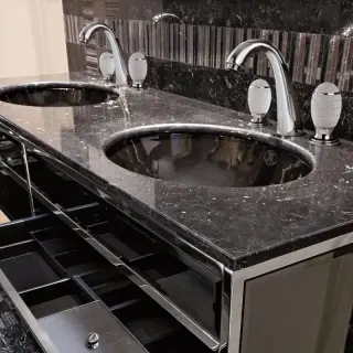 Раковина Oasis ACADEMY 0ACLINB черная керамика