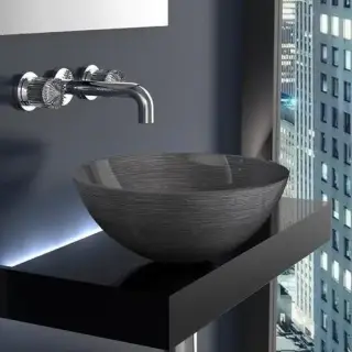 Раковина Glass Design Metropole METROPOLE44AT anthracite