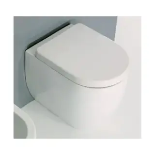 Унитаз Kerasan Flo 311601+318901 белый