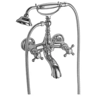 Смеситель для ванны Carlo Frattini ELIZABETH F5084CR хром