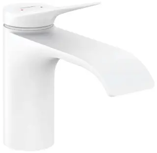 Смеситель для раковины HANSGROHE VIVENIS 75010700 матовый белый