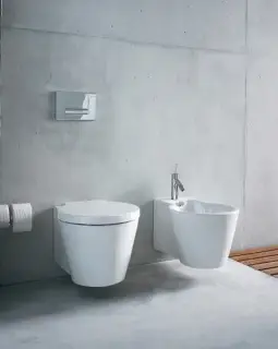 Унитаз Duravit Philippe Starck 1 02100900001/(641)+0065880000+02741500001 цвет белый, с покрытием WG