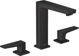 Смеситель для раковины HANSGROHE Metropol 32515670 матовый черный