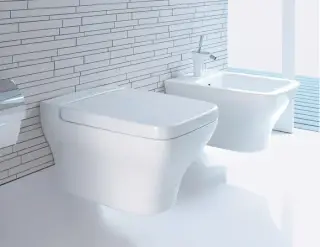 Унитаз Duravit PuraVida 22190900001+0069190000+22471500001 белый, покрытие - WonderGliss