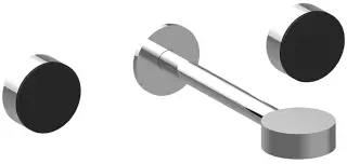 Смеситель для раковины Cisal SLIM SM01351040 Matt Black