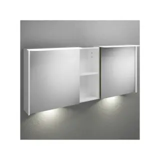 Зеркальный шкаф BURGBAD BADU SFUETO011150 платина