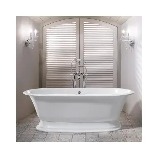 Ванна Victoria+Albert Elwick RAD-N-SW-OF+ELW-B-SW белый глянец