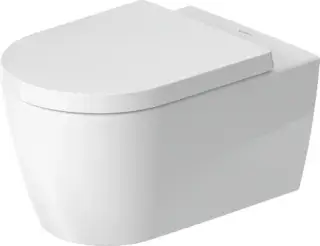 Унитаз Duravit ME BY STARCK PACK 45790920A1=2579092000+0020090000 белый HygieneGlaze, петли сталь