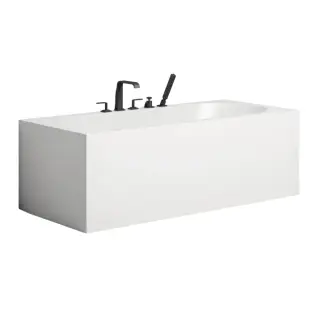 Ванна SALINI FABIA 170 102611G S-Sense глянцевый белый/дон.клап. Up&Down белый