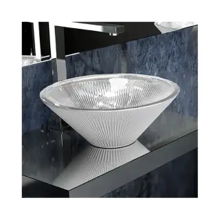 Раковина Glass Design TEKNO40 TEKNO40BO стекло белое матовое