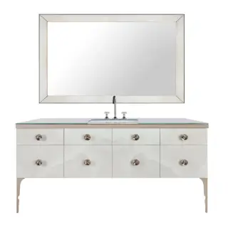 Комплект мебели с раковиной Milldue MAJESTIC 4050+3255*2+7665+5821+3290.sx+3290.dx+5877+2474+2485*2+3470 onice gold 94, acciaio bronzo, matt mandorla lacquer 13