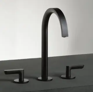 Смеситель для раковины Fantini ICONA DECO 53.P5.R107 matt gun metal pvd