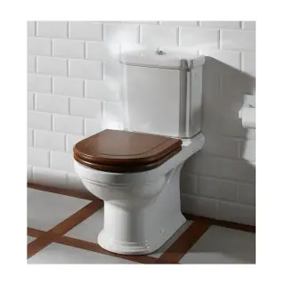 Унитаз VILLEROY&BOCH Hommage 6662 10 R1 + 7721 11 R1 + 9926 61 00 орех/белый CeramicPlus