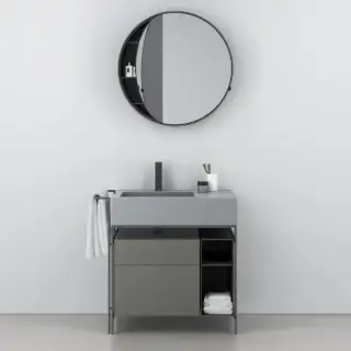 Тумба для ванной комнаты Cielo NARCISO NABOX.CM CEMENTO